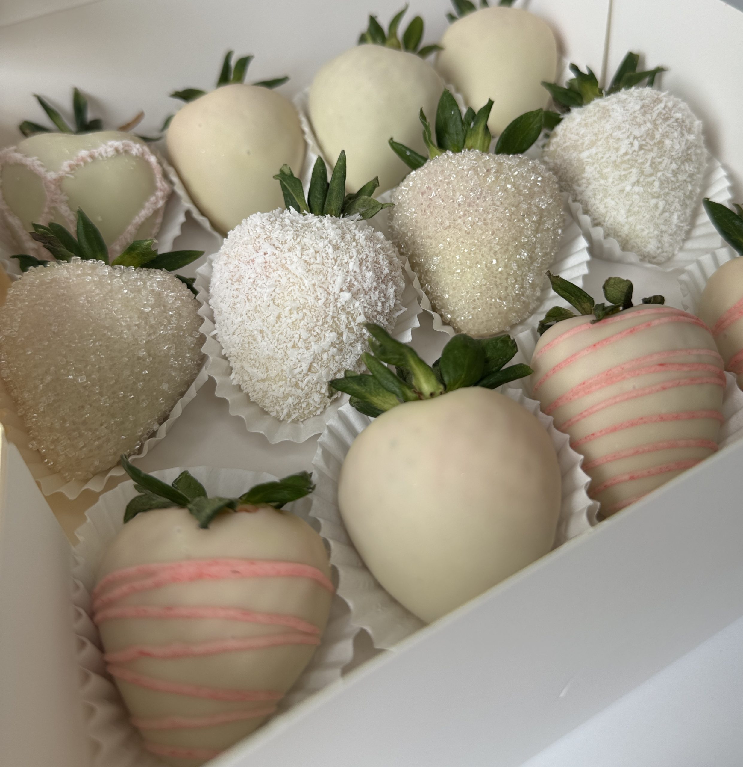 Strawberry in chocolate